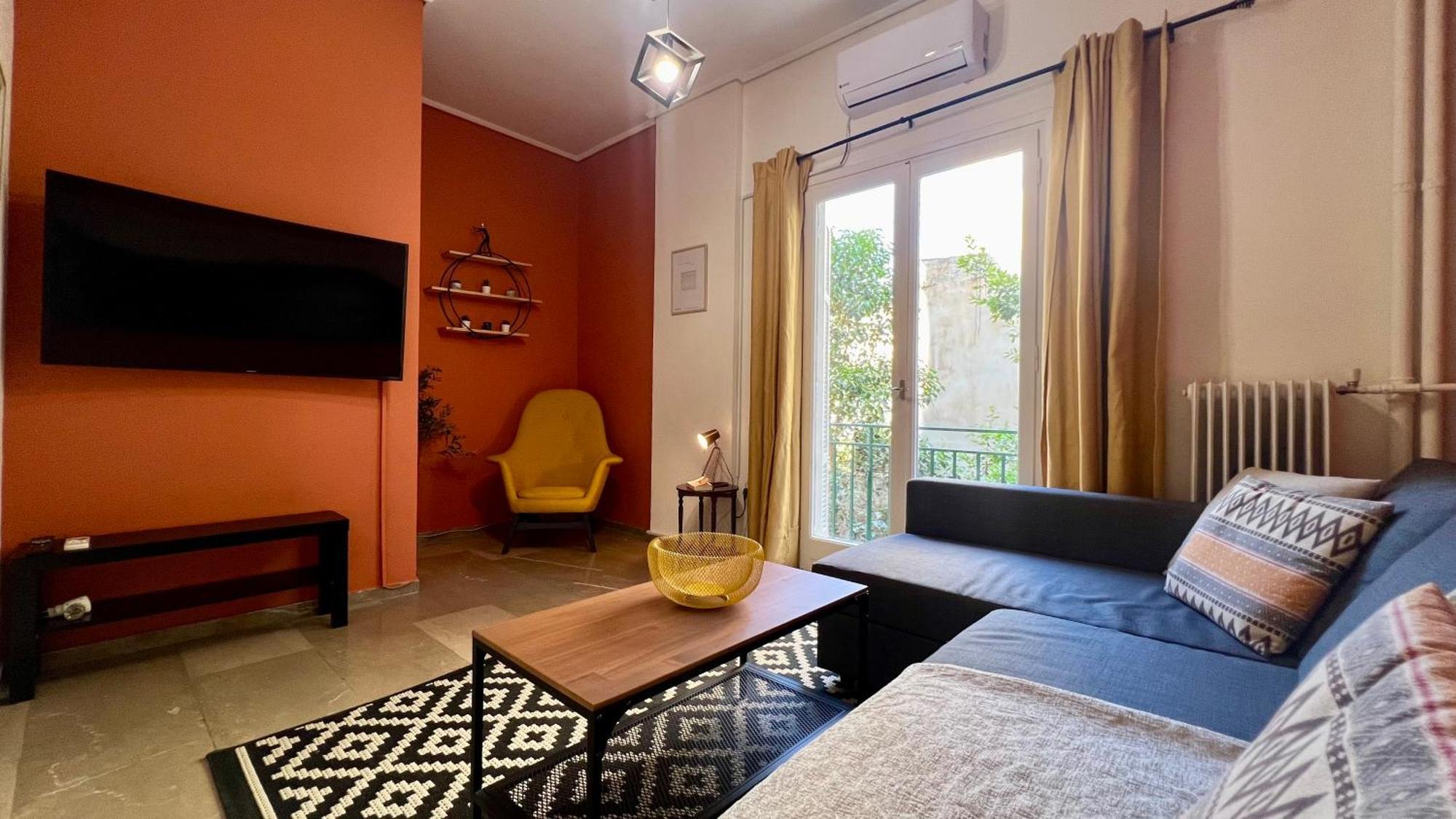 Modern & Cozy 51Sqm Apt In Thisseio Atina Dış mekan fotoğraf